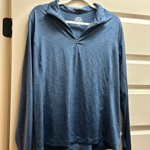 Slazenger Navy Blue Quarter-Zip Pullover